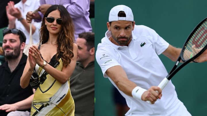 Eiza González y Grigor Dimitrov: la pareja que brilla con estilo y amor en Wimbledon 2025