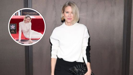 Naomi Watts inmortalizada en Hollywood; su estrella brilla en el Paseo de la Fama | VIDEO