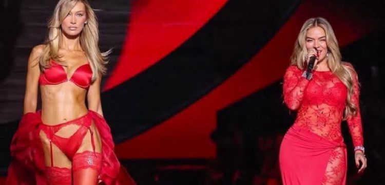 Bella Hadid causa controversia al modificar el audio de su desfile con Karol G de fondo
