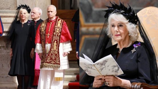Esta fue la razón por la que Camila vistió de negro frente al Papa León XIV