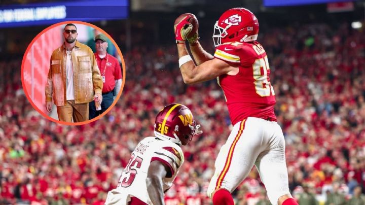 Travis Kelce celebra touchdown 100 con un divertido guiño a Taylor Swift | VIDEO