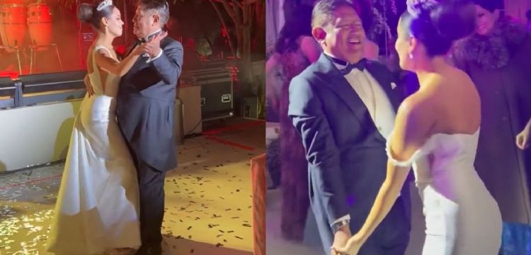 ¡Boda de ensueño! Juan Osorio y Eva Daniela se dan el 'sí, acepto' | VIDEO