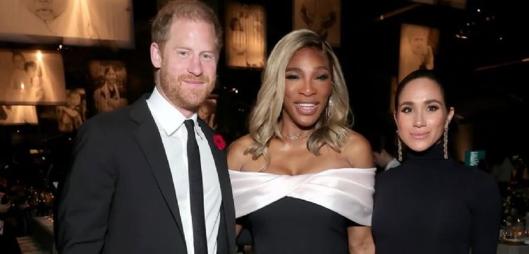 Los duques de Sussex acuden a la gala anual de Baby2Baby, donde homenajearon a Serena Williams