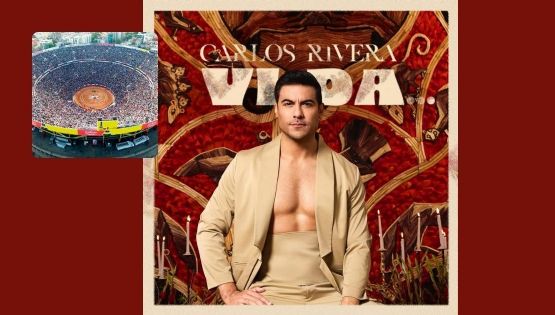 Carlos Rivera dará concierto en la Plaza de Toros ‘La México’; el recital está programado para mayo