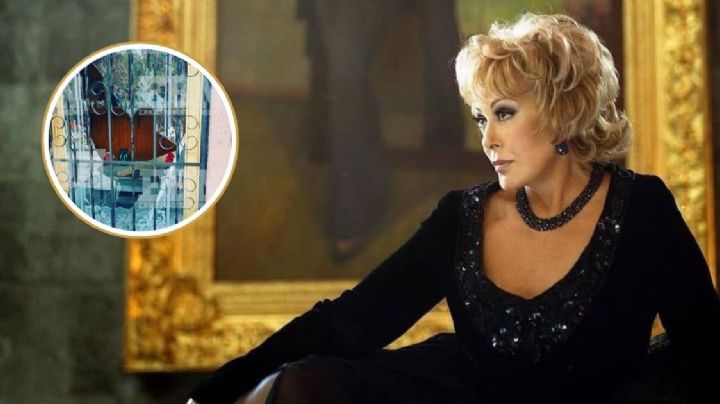 Vandalizan tumba de Silvia Pinal; ladrones se llevaron objetos personales de la diva | FOTOS