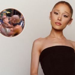 Ariana Grande sufre agresión de ‘fan’ en evento público; Cynthia Erivo, su compañera, la protegió