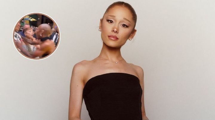 Ariana Grande sufre agresión de ‘fan’ en evento público; Cynthia Erivo, su compañera, la protegió