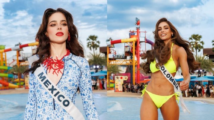 Brillo tropical en Tailandia; el desfile de traje de baño en Miss Universo roba miradas
