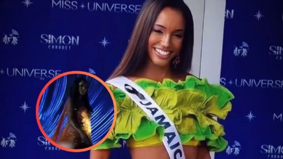 Miss Jamaica sufre aparatosa caída durante la preliminar de Miss Universo; así reaccionó el público