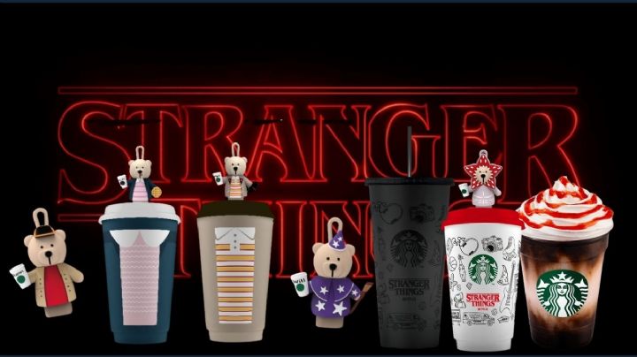 Stranger Things llega a Starbucks México; su colección temática ya causa furor