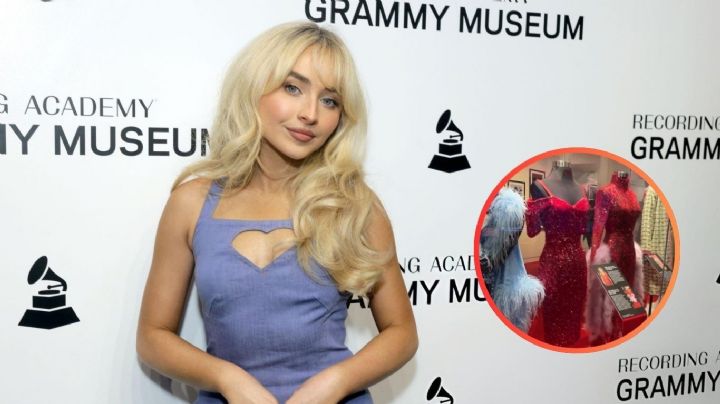 Sabrina Carpenter llega al GRAMMY Museum; sus atuendos icónicos se exhiben para los fans