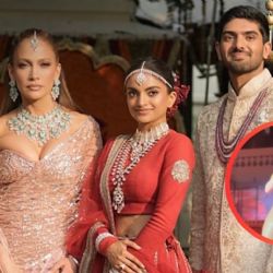 Jennifer Lopez deslumbra en India; recibe paga millonaria por cantar en la boda del año