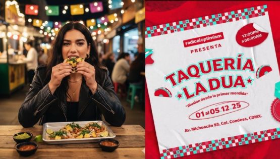 Dua Lipa lanzará su propia taquería en CDMX; el proyecto causó emoción en redes