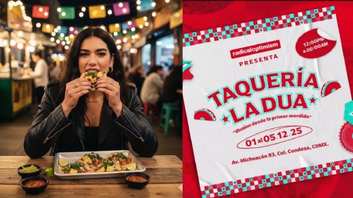 Dua Lipa lanzará su propia taquería en CDMX; el proyecto causó emoción en redes