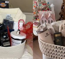 Las 'burr basket' navideñas conquistan esta temporada; el regalo favorito entre amigas y parejas