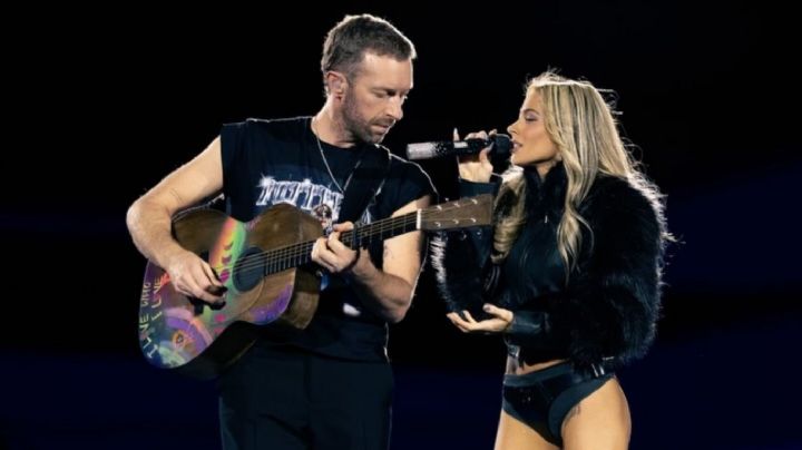 Tini y Chris Martin hicieron historia en Argentina; un dueto que erizó la piel del público