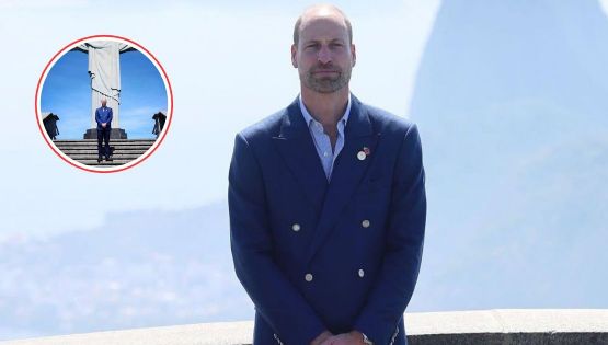 El Príncipe William rinde homenaje a la Princesa Diana; así recreó su famosa fotografía en Brasil