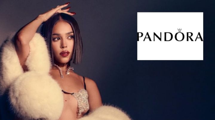 Pandora apuesta por Danna; la mexicana se convierte en la nueva embajadora de la firma