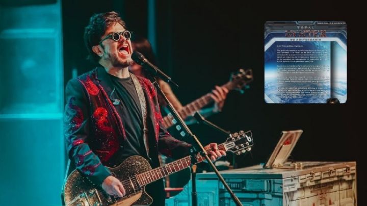 Aleks Syntek pospone conciertos por motivos de salud; las fechas pendientes se realizarán en el 2026