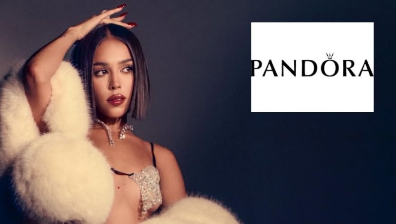 Pandora apuesta por Danna; la mexicana se convierte en la nueva embajadora de la firma