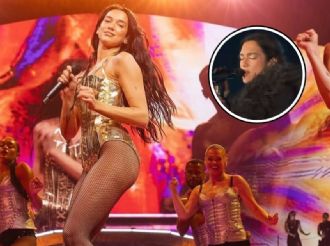 Dua Lipa y su singular homenaje a Gustavo Cerati; la cantante abarrotó el estadio de River Plate