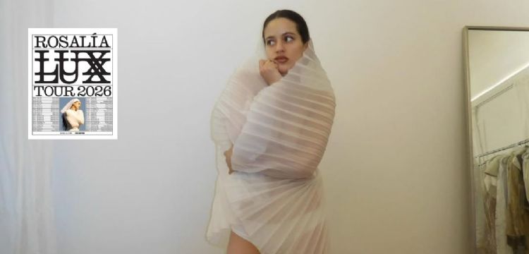 ¡Rosalía la ‘rompe’ en México!; anuncian nuevas fechas para el 2026
