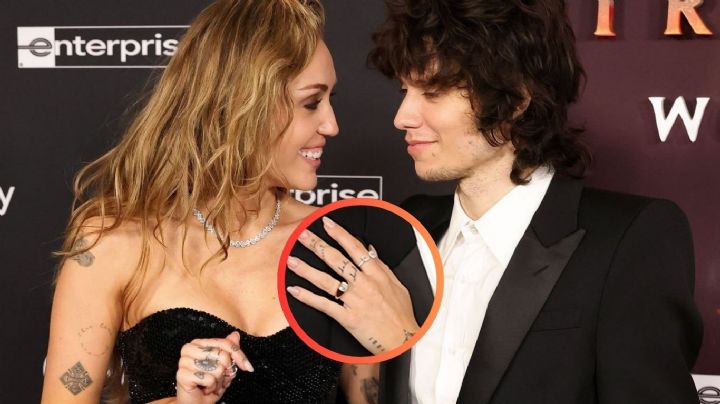 Miley Cyrus luce un espectacular anillo; rumores de compromiso con Maxx Morando crecen