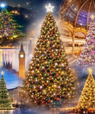 Ocho árboles de Navidad que ya son leyenda; destinos que brillan con fuerza esta temporada