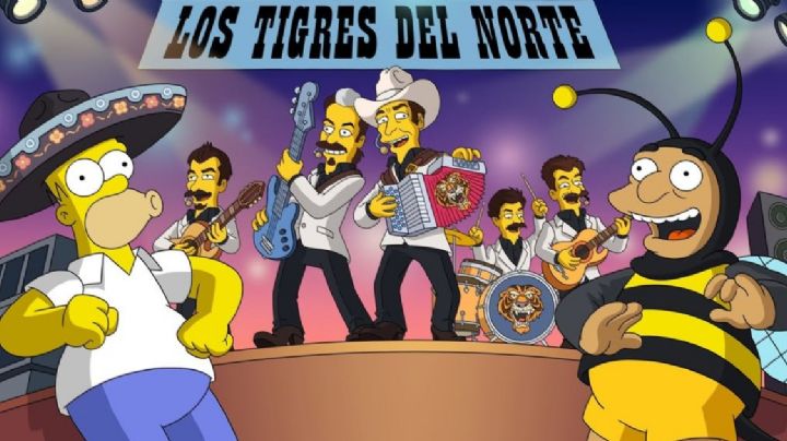 Los Tigres del Norte saldrán en ‘Los Simpson’; ¿cuál es el motivo real de esta aparición?
