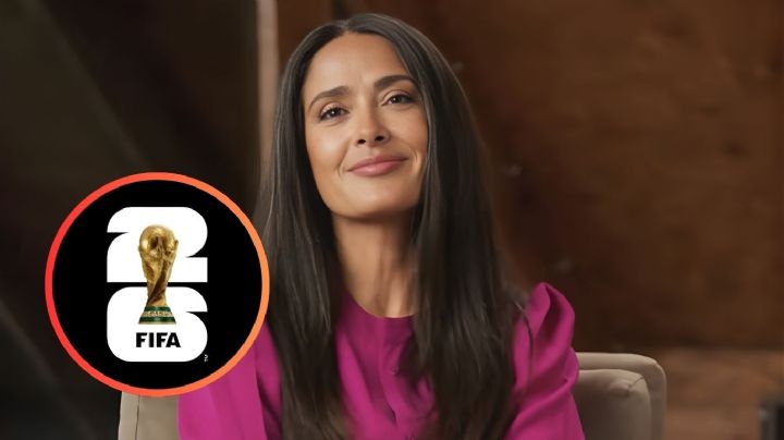 Salma Hayek se convierte en la nueva imagen rumbo al Mundial 2026; su nombramiento ya causa sensación