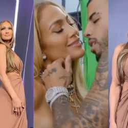 ¡Jennifer Lopez sorprende en los AMAs 2025! ¿besó a sus bailarines? Desata polémica | VIDEO