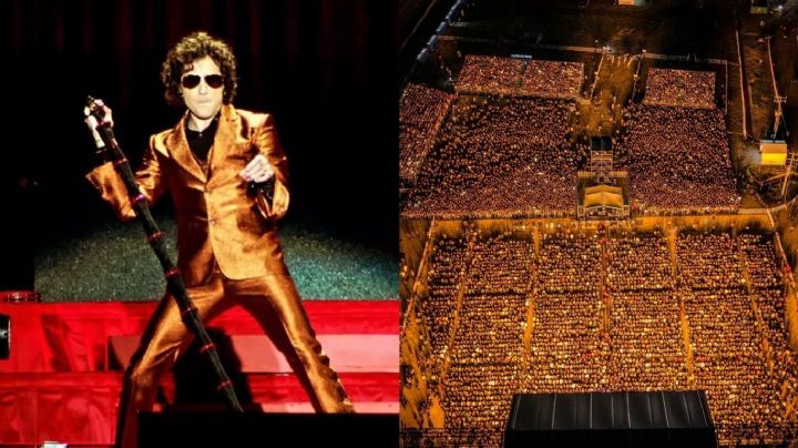 Enrique Bunbury reacciona contra fan que grababa y le arrebata el celular en pleno show | VIDEO