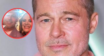 Erika Buenfil conoce a Brad Pitt y su selfie causa revuelo