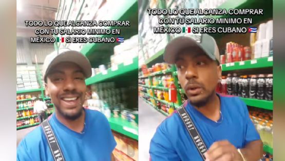 VIDEO | Esto es lo que un cubano puede comprar con salario mínimo en México