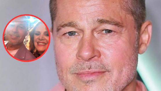 Erika Buenfil conoce a Brad Pitt y su selfie causa revuelo