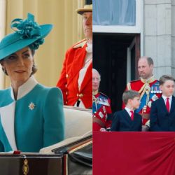 Kate Middleton y la Princesa Charlotte imponen tendencia con looks a juego en 'Trooping the Colour'