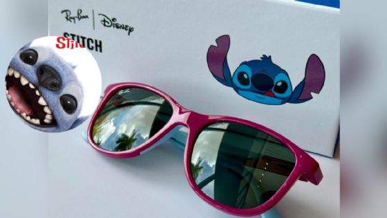 ¿Fan de Lilo & Stitch? RayBan saca colaboración inspirada en los personajes