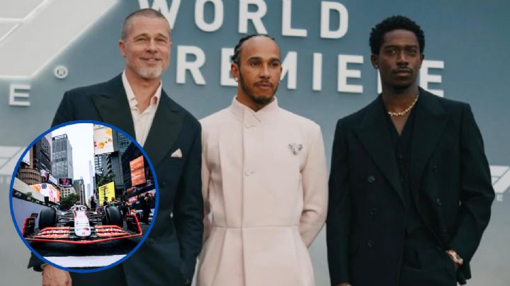 ‘F1: La Película’: Brad Pitt y Lewis Hamilton deslumbran en la alfombra roja de Nueva York