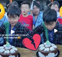 'Quiero que mi abuelita vuelva': El conmovedor deseo de un niño por su cumpleaños