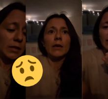 MOMENTO EXACTO en que actriz mexicana narra cómo se vive el conflicto en Israel