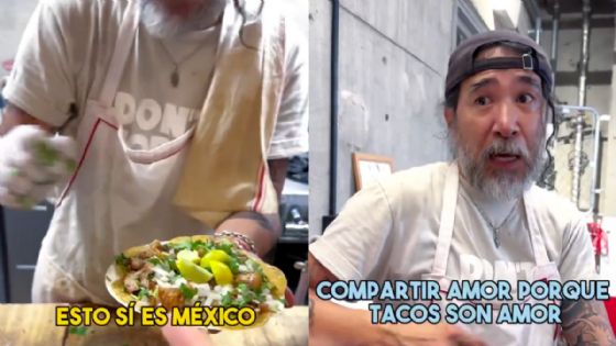 'Los tacos son amor': Yamita, el japonés que honra a México con cada tortilla  | VIDEO