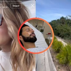 ¿Crisis confirmada? Poncho De Nigris desde el hospital y Marcela Mistral responde con una historia con maletas en mano