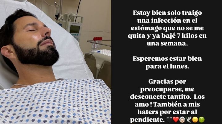 'Bajé 7 kilos en una semana': Poncho De Nigris es hospitalizado de emergencia; esto sabemos