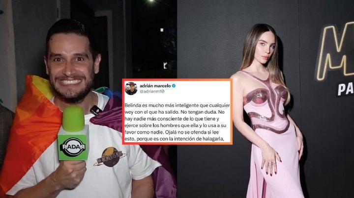 Adrián Marcelo se disculpa con Belinda y le lanza jugosa propuesta