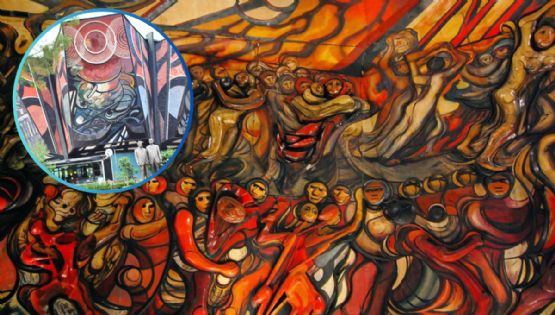 Un mural colosal, una historia épica y un artista mexicano detrás de toda la obra