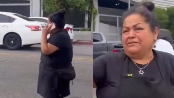 MOMENTO EXACTO en que mujer llama a ICE para que detengan a vendedores; se llevan a su hija
