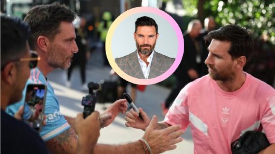 Julián Gil conoce a Messi y revela lo que hará con su preciada firma en el brazo