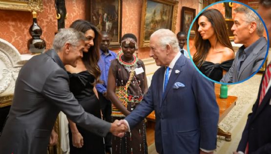 Los Clooney y el rey Carlos III se reúnen en los King’s Trust Awards 2025