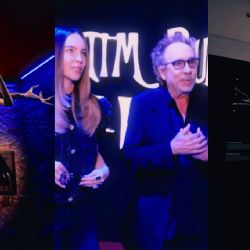 Belinda y Tim Burton deslumbran en la apertura del laberinto más esperado del año