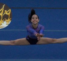 ¡Orgullo mexicano! Valeria Nicole, campeona nacional de gimnasia